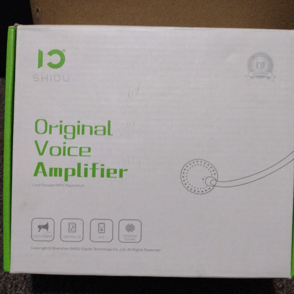 Shidu Original Voice Amplifier Cordless